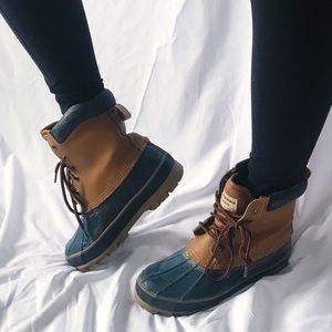 HIGH SIERRA REGISTERED Brown and Grey-Blue Boots